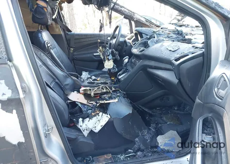 2014 Ford Escape Titanium из США, поврежденный, VIN 1FMCU0JXXEUB92391